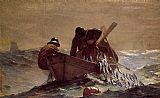 Winslow Homer The Herring Net painting